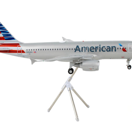 Airbus A320-200 Commercial Aircraft "American Airlines" Silver "Gemini 200" Series 1/200 Diecast Model Airplane by GeminiJets