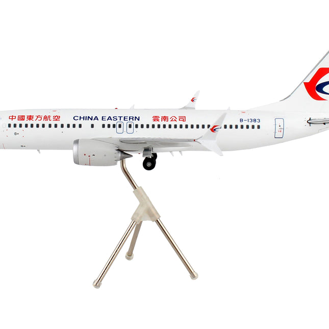 Boeing 737 MAX 8 Commercial Aircraft "China Eastern Airlines" White "Gemini 200" Series 1/200 Diecast Model Airplane by GeminiJets