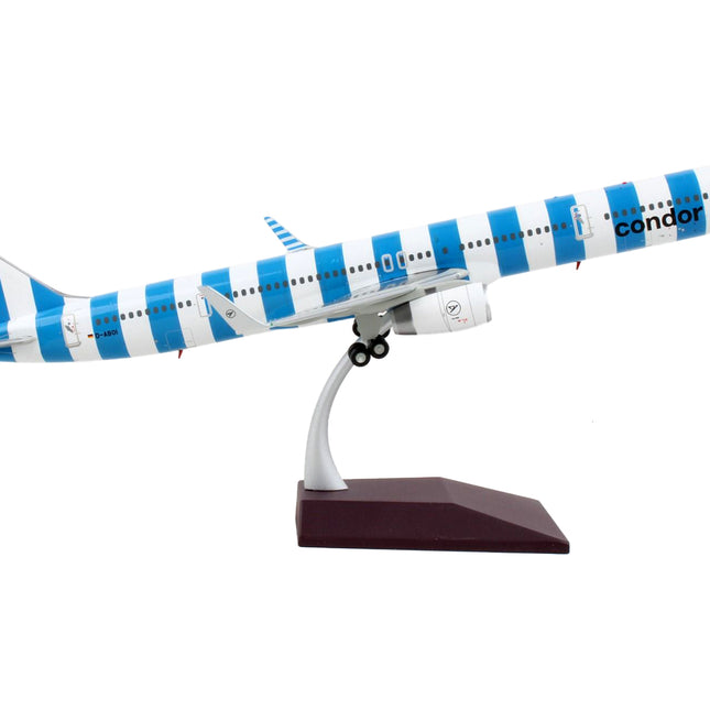 Boeing 757-300 Commercial Aircraft "Condor Airlines" Blue and White Stripes "Gemini 200" Series 1/200 Diecast Model Airplane by GeminiJets