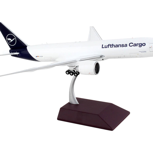 Boeing 777F Commercial Aircraft "Lufthansa Cargo" White with Blue Tail "Gemini 200" Series 1/200 Diecast Model Airplane by GeminiJets