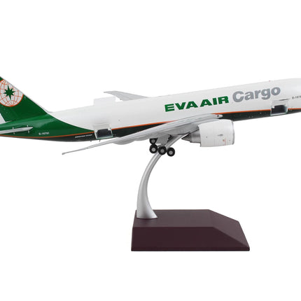 Boeing 777F Commercial Aircraft "Eva Air Cargo" White with Green Tail "Gemini 200 - Interactive" Series 1/200 Diecast Model Airplane by GeminiJets