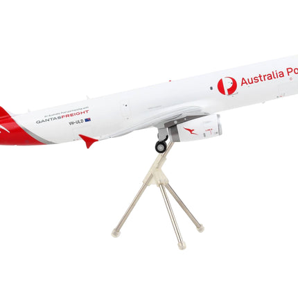 Airbus A321P2F Commercial Aircraft "Qantas Freight - Australia Post" White with Red Tail "Gemini 200" Series 1/200 Diecast Model Airplane by GeminiJets