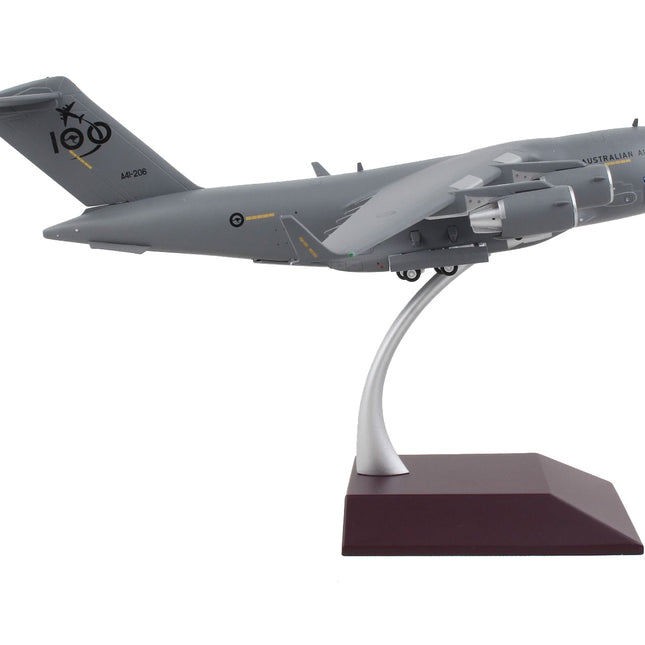 Boeing C-17 Globemaster III Transport Aircraft "Royal Australian Air Force - 100th Anniversary" Gray "Gemini 200" Series 1/200 Diecast Model Airplane by GeminiJets