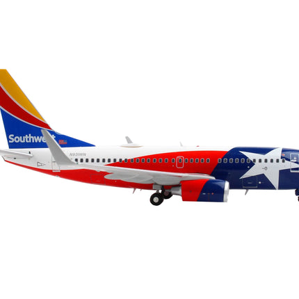 Boeing 737-700 Commercial Aircraft "Southwest Airlines - Lone Star One" Texas Flag Livery "Gemini 200" Series 1/200 Diecast Model Airplane by GeminiJets