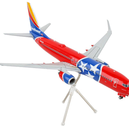 Boeing 737-800 Commercial Aircraft "Southwest Airlines - Tennessee One" Tennessee Flag Livery "Gemini 200" Series 1/200 Diecast Model Airplane by GeminiJets