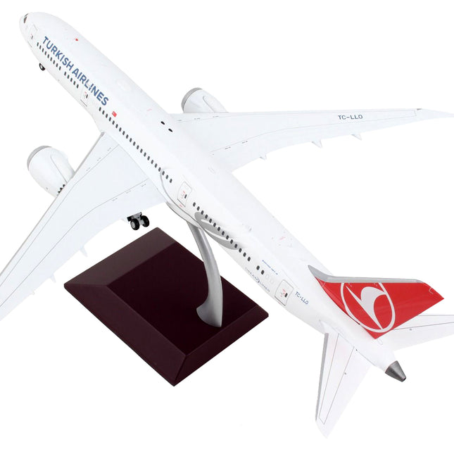 Boeing 787-9 Commercial Aircraft "Turkish Airlines" White with Red Tail "Gemini 200" Series 1/200 Diecast Model Airplane by GeminiJets