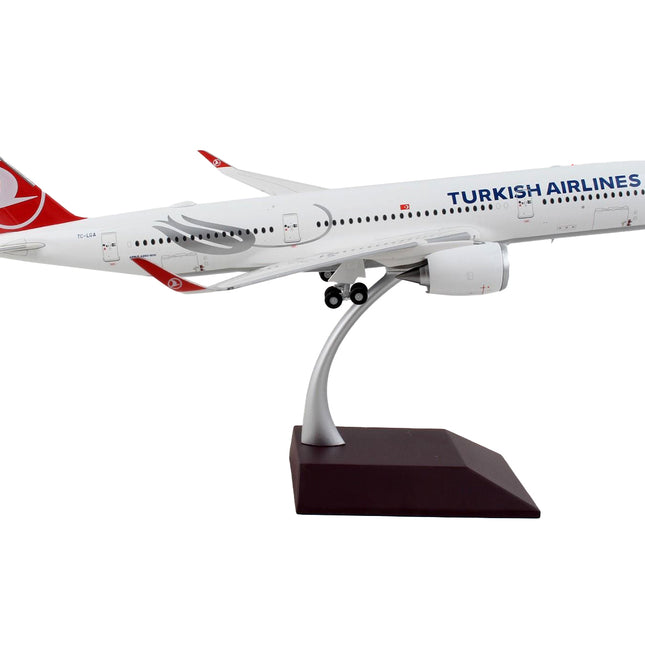 Airbus A350-900 Commercial Aircraft "Turkish Airlines" White with Red Tail "Gemini 200" Series 1/200 Diecast Model Airplane by GeminiJets