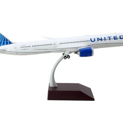 Boeing 787-10 Commercial Aircraft "United Airlines" White with Blue Tail "Gemini 200" Series 1/200 Diecast Model Airplane by GeminiJets