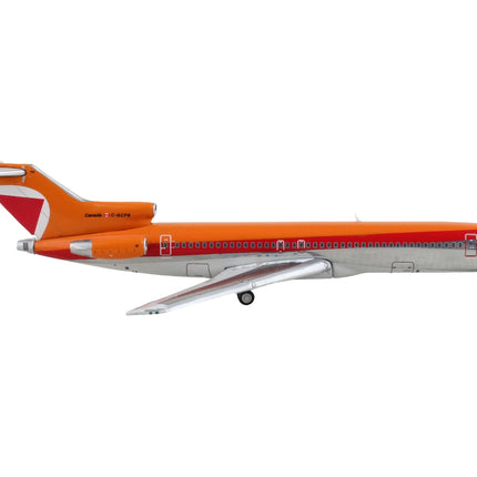 Boeing 727-200 Commercial Aircraft "CP Air" Orange and Silver with Red Stripes 1/400 Diecast Model Airplane by GeminiJets