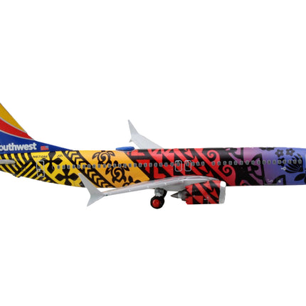 Boeing 737 MAX 8 Commercial Aircraft "Southwest Airlines - Imua One" Hawaiian Theme Livery 1/400 Diecast Model Airplane by GeminiJets