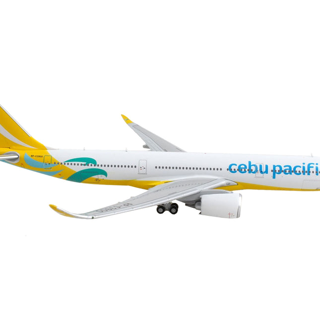 Airbus A330-900 Commercial Aircraft "Cebu Pacific" Yellow and White 1/400 Diecast Model Airplane by GeminiJets