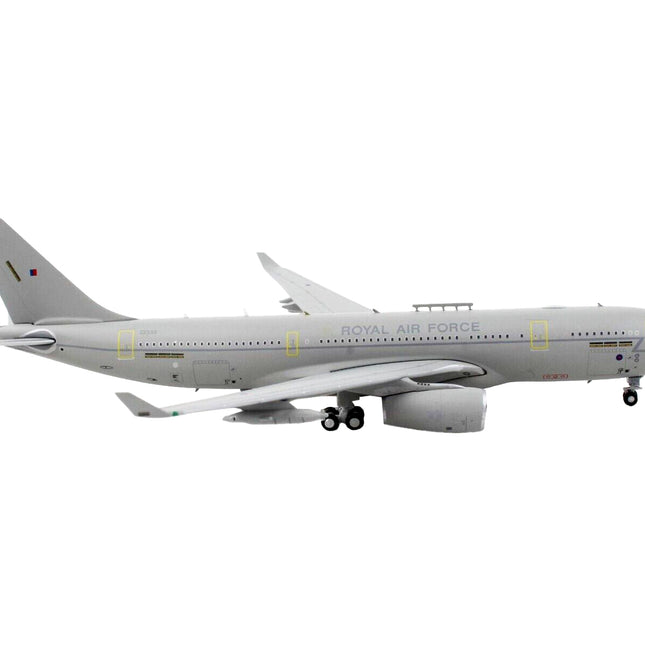 Airbus A330 MRTT Tanker Aircraft "Royal Air Force" Gray "Gemini Macs" Series 1/400 Diecast Model Airplane by GeminiJets