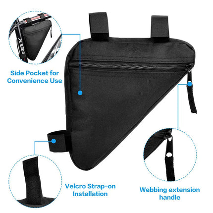 Bike Bicycle Bag Front Tube Frame Handlebar Waterproof Cycling Bags