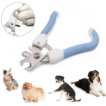 Professional Pet Nail Clipper for Dogs and Cats - Stainless Steel