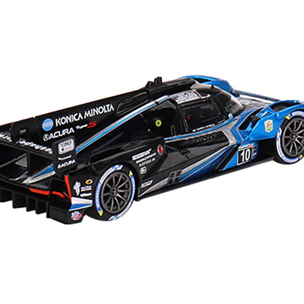 Acura ARX-06 #10 Filipe Albuquerque - Louis Deletraz - Brendon Hartley - Ricky Taylor "Wayne Taylor Racing with Andretti Autosport" IMSA GTP 2nd Place "24 Hours of Daytona" (2023) Limited Edition 1/64 Diecast Model Car by Mini GT