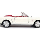 1964 1/2 Ford Mustang Convertible White with Red Interior James Bond 007 