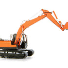 Model Kit Excavator Orange and Black (Challenging Difficulty) Steel Model by Metal Earth