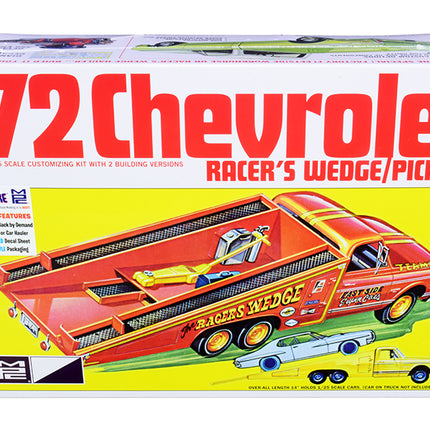 Skill 2 Model Kit 1972 Chevrolet Pickup Truck Racer's Wedge 2-in-1 Kit 1/25 Scale Model by MPC