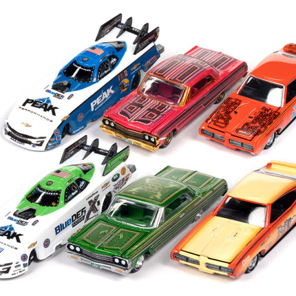 "Racing Champions Mint 2023" Set of 6 Cars Release 1 1/64 Diecast Model Cars by Racing Champions