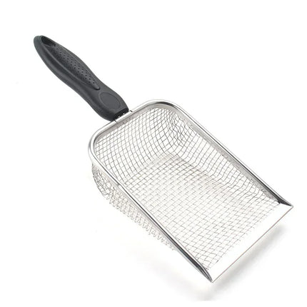 Stainless Steel Long Handle Cat Litter Scoop