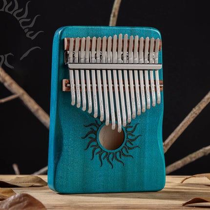 Hluru 17/21 Key Kalimba - Solid Maple Wood Thumb Piano for Beginners