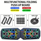 Portable Push-up Board Set for Chest, Arms, and Back Training