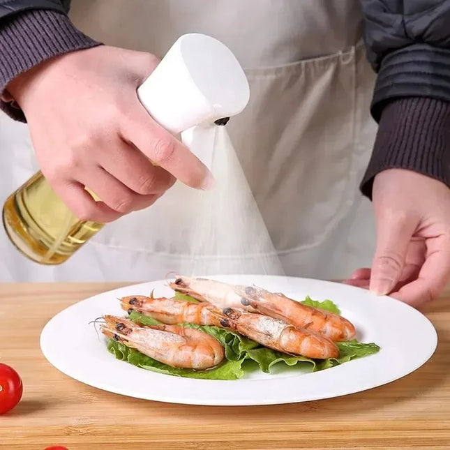 Versatile 200ml/300ml Oil Spray Bottle for Cooking and BBQ Use