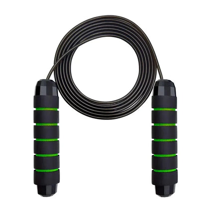 Adjustable Tangle-Free Jump Rope with Ball Bearings for Fitness