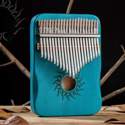 Hluru 17/21 Key Kalimba - Solid Maple Wood Thumb Piano for Beginners