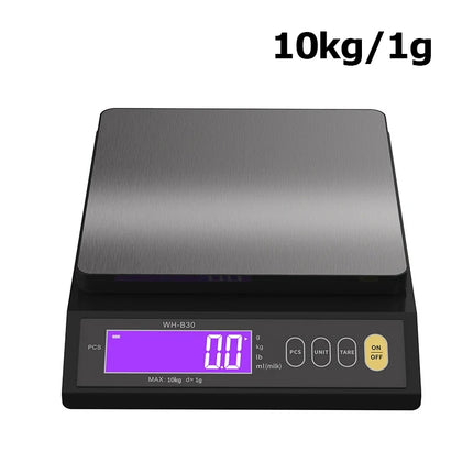 Waterproof Digital Kitchen Scale with LCD Display for Weighing