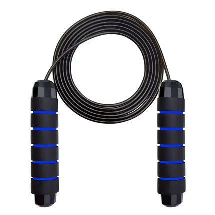 Adjustable Tangle-Free Jump Rope with Ball Bearings for Fitness