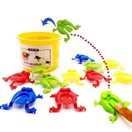 10-20Pcs Jumping Frog Bounce Fidget Toys for Kids - Stress Reliever Party Favor