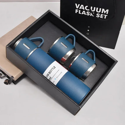 500ML Stainless Steel Vacuum Insulated Bottle Gift Set for Office