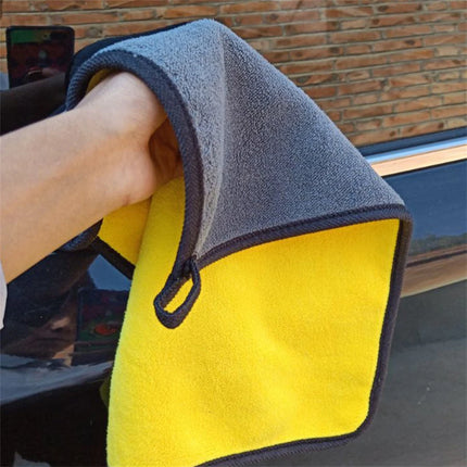 Microfiber Cleaning Towels for Car Body Washing, Soft & Thicken Drying Cloth (1/2/6pcs)