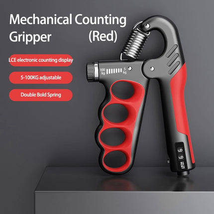 Adjustable Grip Strengthener 5-100kg for Wrist & Muscle Recovery