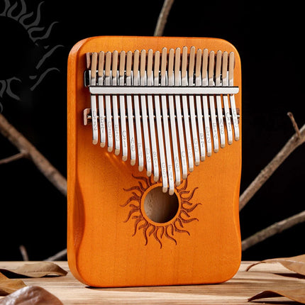 Hluru 17/21 Key Kalimba - Solid Maple Wood Thumb Piano for Beginners