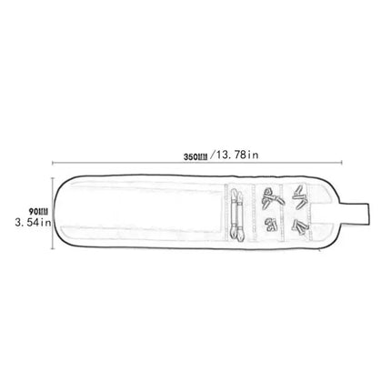 Strong Magnetic Wristband: Adjustable Tool Holder for Electricians