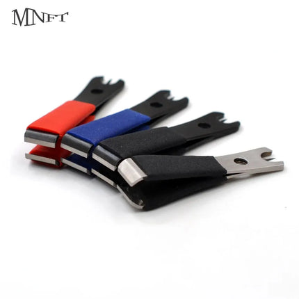 MNFT Fly Fishing Line Nipper Cutter Clipper with Eye Needle Fishing Tool