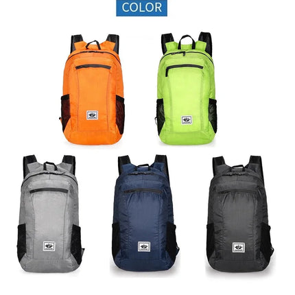 20L Ultralight Foldable Waterproof Backpack for Hiking & Travel