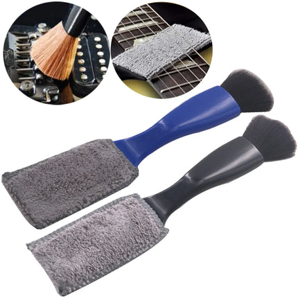 Guitar Care Brush String & Fingerboard Cleaning Dust Removal Brush