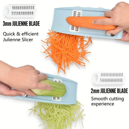 5-in-1 Multi-Functional Vegetable Chopper and Mandoline Slicer