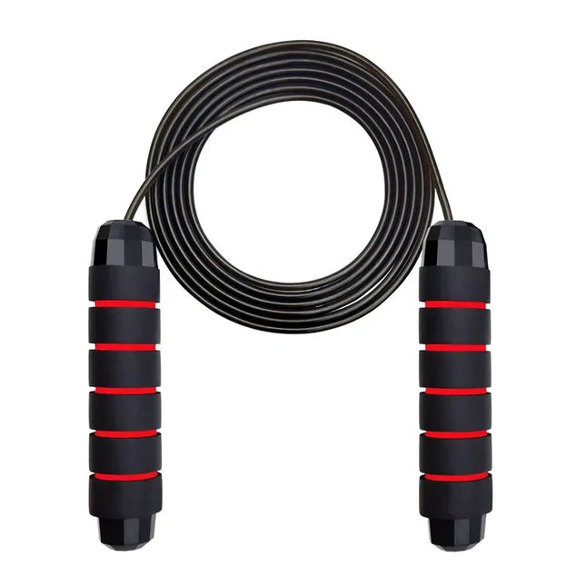 Adjustable Tangle-Free Jump Rope with Ball Bearings for Fitness