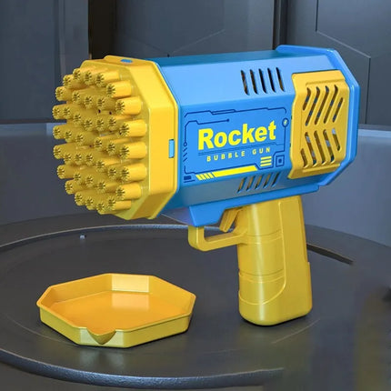 40-Hole Rocket Launcher Automatic Bubble Gun