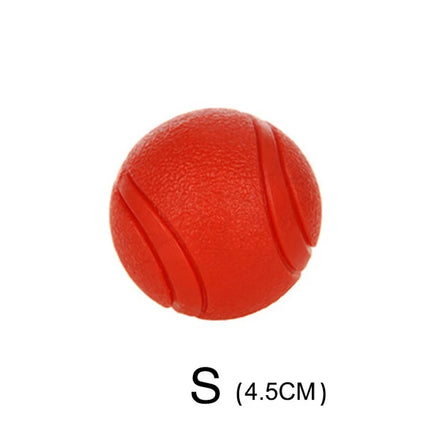 MADDEN Solid Rubber Bouncy Ball - Durable Dog Training Toy