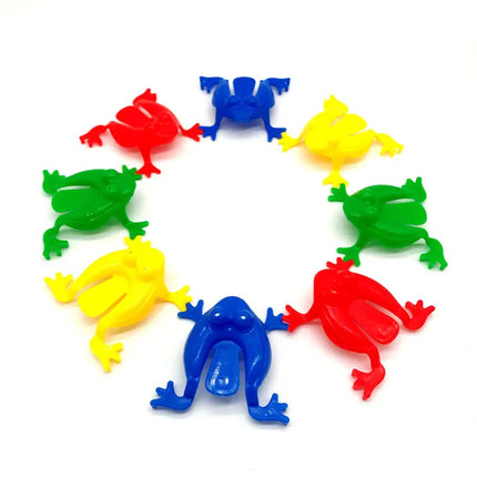 10-20Pcs Jumping Frog Bounce Fidget Toys for Kids - Stress Reliever Party Favor