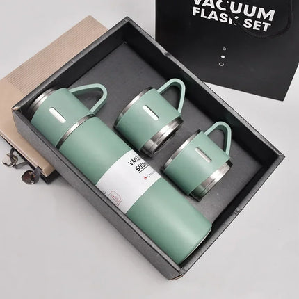 500ML Stainless Steel Vacuum Insulated Bottle Gift Set for Office