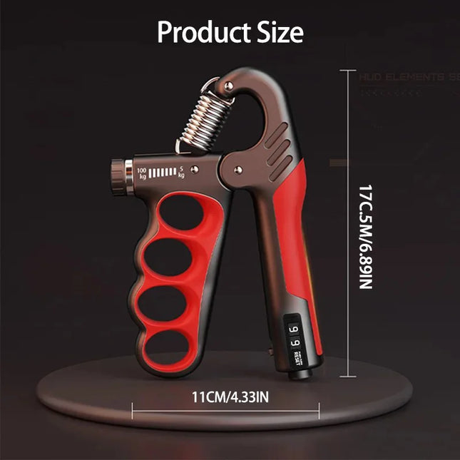 Adjustable Grip Strengthener 5-100kg for Wrist & Muscle Recovery