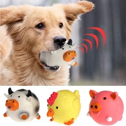 Interactive Pet Dog Vocal Toy - Fun and Durable Playtime Companion