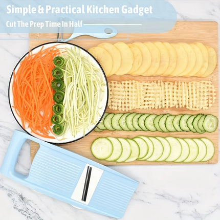 5-in-1 Multi-Functional Vegetable Chopper and Mandoline Slicer