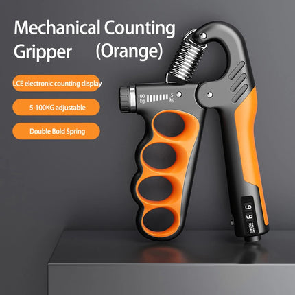 Adjustable Grip Strengthener 5-100kg for Wrist & Muscle Recovery